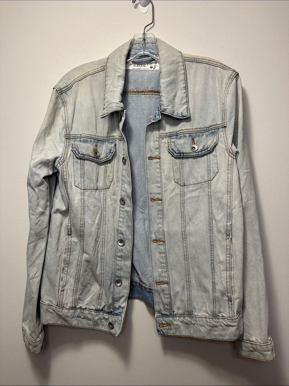 Topman Light Blue Denim Jacket